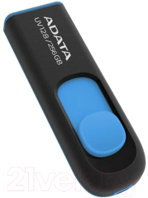 USB flash накопитель A-data DashDrive UV128 256GB (AUV128-256G-RBE) - фото