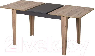 Обеденный стол M-City Edwin / 462M05122 (дуб вотан/вольфрам/дуб вотан)