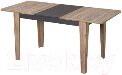 Обеденный стол M-City Edwin / 462M05122 (дуб вотан/вольфрам/дуб вотан)