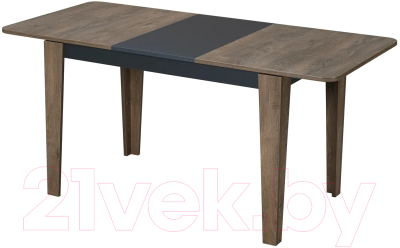 Обеденный стол M-City Edwin / 462M05120 (дуб канзас/графит/дуб канзас)