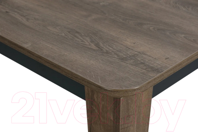 Обеденный стол M-City Edwin / 462M05120 (дуб канзас/графит/дуб канзас)
