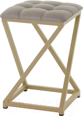 Табурет AMC Comfort 8К10.18 (кожзам латте/капучино) - фото