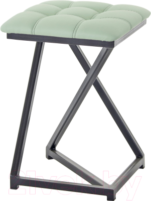 Табурет AMC Comfort 9К1.10 (кожзам мятный/черный) - фото