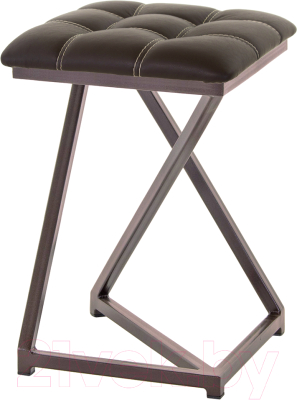 Табурет AMC Comfort 9К2.2 (кожзам венге/коричневый) - фото