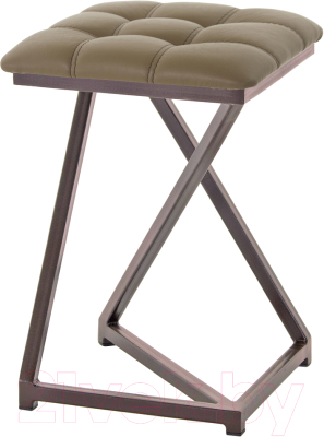 Табурет AMC Comfort 9К2.4 (кожзам какао/коричневый) - фото