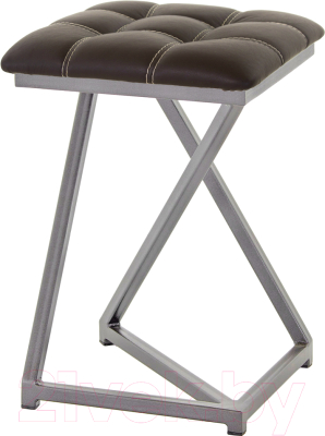 Табурет AMC Comfort 9К4.2 (кожзам венге/графит) - фото