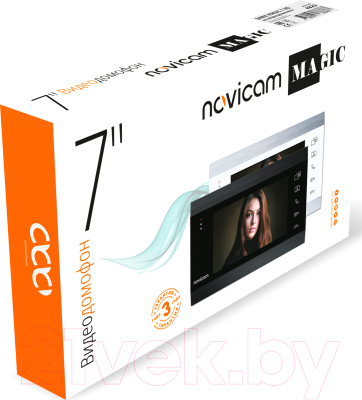 Монитор для видеодомофона Novicam Magic 7 Dark HD