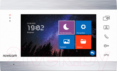 Монитор для видеодомофона Novicam Magic 7 White HD - фото