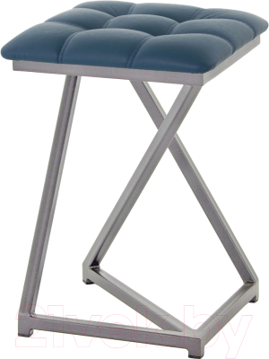 Табурет AMC Comfort 9К4.13 (кожзам атлантик/графит) - фото