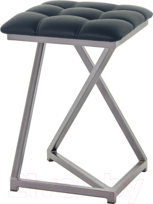 Табурет AMC Comfort 9К4.16 (кожзам антрацит/графит) - фото