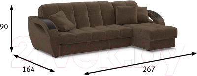 Диван угловой Moon Trade Монреаль 101 80539621 / 80563555