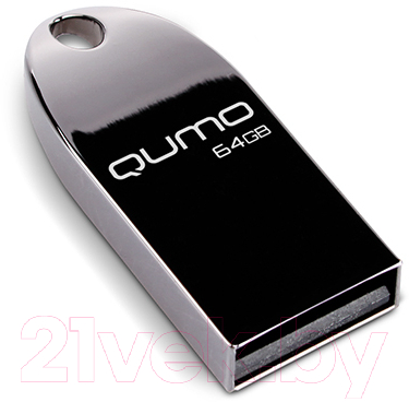 Usb flash накопитель Qumo Cosmos Silver 2.0 64GB QM64GUD-Cos / Q31671 - фото