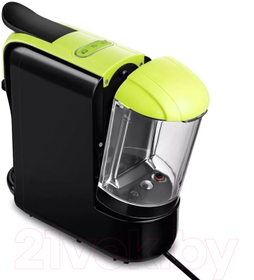 Кофеварка эспрессо Kitfort KT-7105-2 3 в 1 (черно-салатовый)