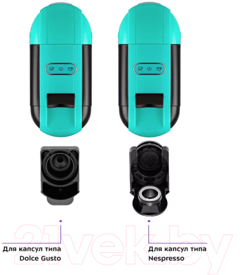 Кофеварка эспрессо Kitfort KT-7105-3 3 в 1