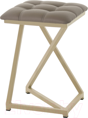 Табурет AMC Comfort 9К10.17 (кожзам капучино/капучино) - фото