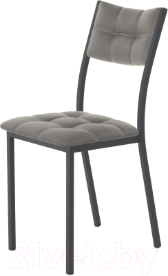 Стул AMC Comfort 3К1.5 (кожзам графит/черный) - фото