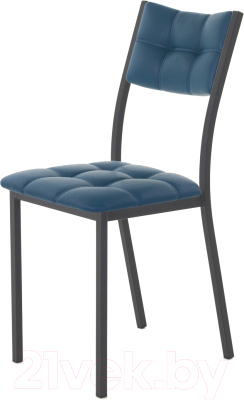 Стул AMC Comfort 3К1.13 (кожзам атлантик/черный) - фото