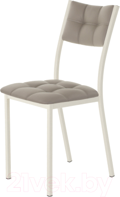 Стул AMC Comfort 3К3.18 (кожзам латте/слоновая кость) - фото