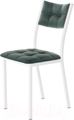 Стул AMC Comfort 3К6.9 (кожзам зеленый/белый) - фото