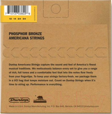 Струны для мандолины Dunlop Manufacturing DMP1034