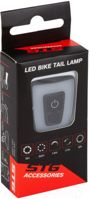 Фонарь для велосипеда STG BC-TL5555 / Х108403