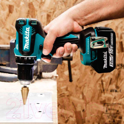 Профессиональная дрель-шуруповерт Makita DDF485SYE