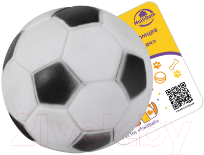 Игрушка для собак Мультидом Футбольный мяч / VL40-67