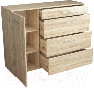 Тумба Евва Престиж АЭП К.01 (дуб сонома)