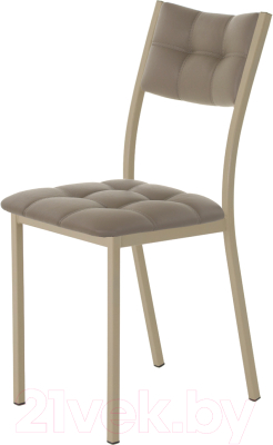 Стул AMC Comfort 3К10.17 (кожзам капучино/капучино) - фото