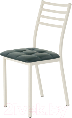 Стул AMC Comfort 4К3.9 (кожзам зеленый/слоновая кость) - фото