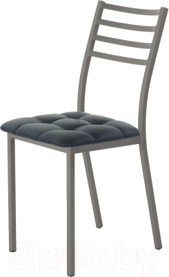 Стул AMC Comfort 4К4.16 (кожзам антрацит/графит) - фото