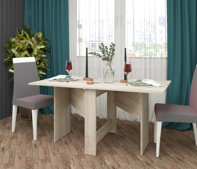 Стол-книга Кортекс-мебель Бон 4