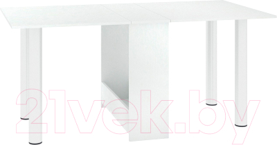 Стол-книга Кортекс-мебель Бон 5 (белый) - фото