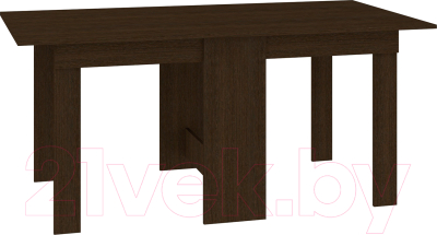 Стол-книга Кортекс-мебель Бон 6 (венге) - фото