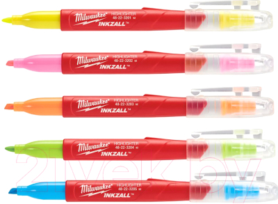 Набор маркеров строительных Milwaukee 48223206