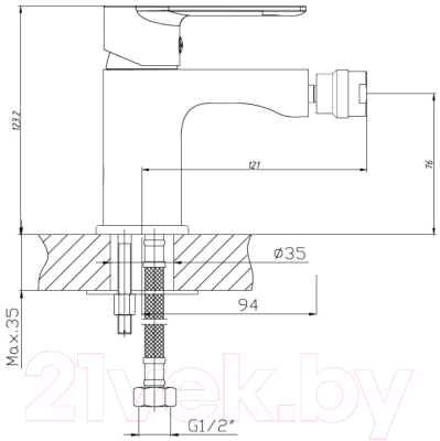 Смеситель Haiba HB50505-8