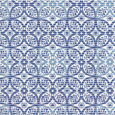 Коврик для ванной Вилина Преображение 7105 205PT-blue - фото