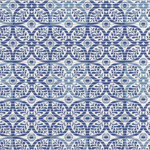 Коврик для ванной Вилина Преображение 7103 205PT-blue - фото