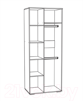 Шкаф Тэкс Ричард РШ-23 2-х створчатый