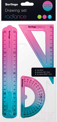 Набор для черчения Berlingo Radiance / RS_10220 - фото