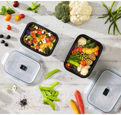 Контейнер Luminarc Pure Box Q8605 (черный)