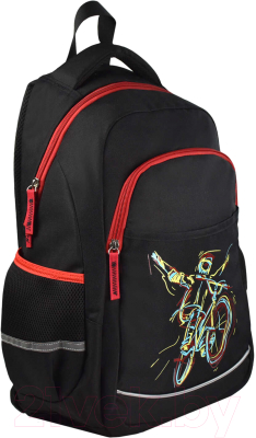 Школьный рюкзак Феникс+ Байк трек / 59289 - фото