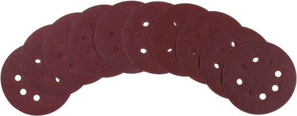 Набор шлифовальных кругов Tundra Перфорированный 125мм Р80 / 2603075 - фото