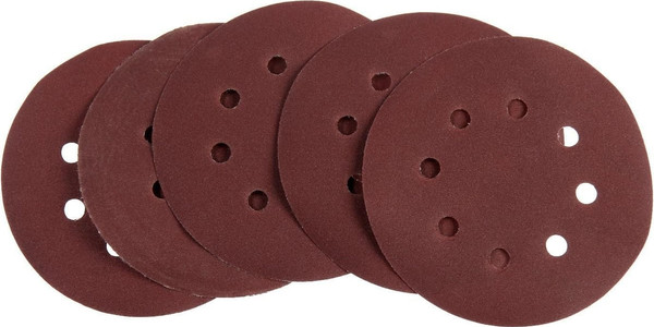 Набор шлифовальных кругов Tundra Перфорированный 150мм / Р240 5354672 - фото