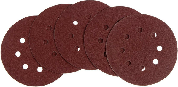 Набор шлифовальных кругов Tundra Перфорированный 150мм Р40 / 5354664 - фото