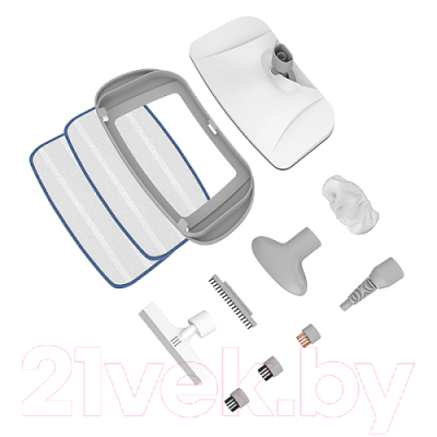 Пароочиститель BQ SM2009 (белый/синий)