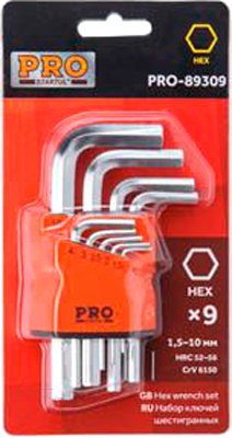 Набор ключей Startul Pro 89309 - фото