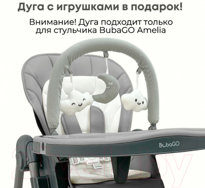 Стульчик для кормления Bubago Amelia / BG 103-2