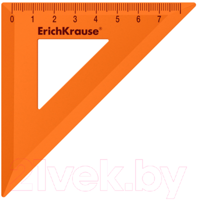 Треугольник Erich Krause Neon Solid / 57877 - фото