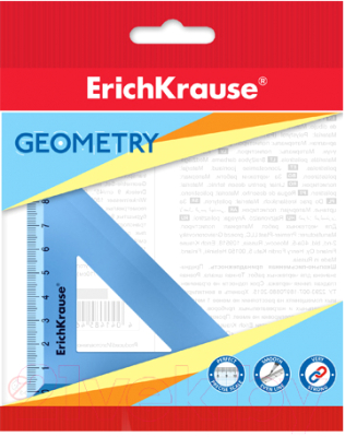 Треугольник Erich Krause Ice Metallic / 57881